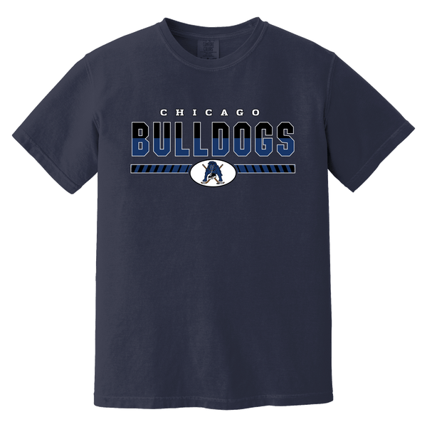 Chicago Bulldogs Heavyweight Ring Spun Tee