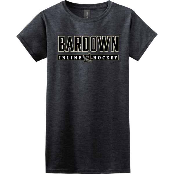 BarDown Inline Hockey Softstyle Ladies T-Shirt