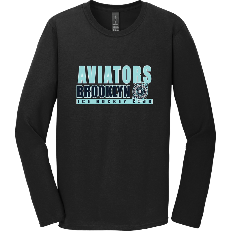 Brooklyn Aviators Softstyle Long Sleeve T-Shirt