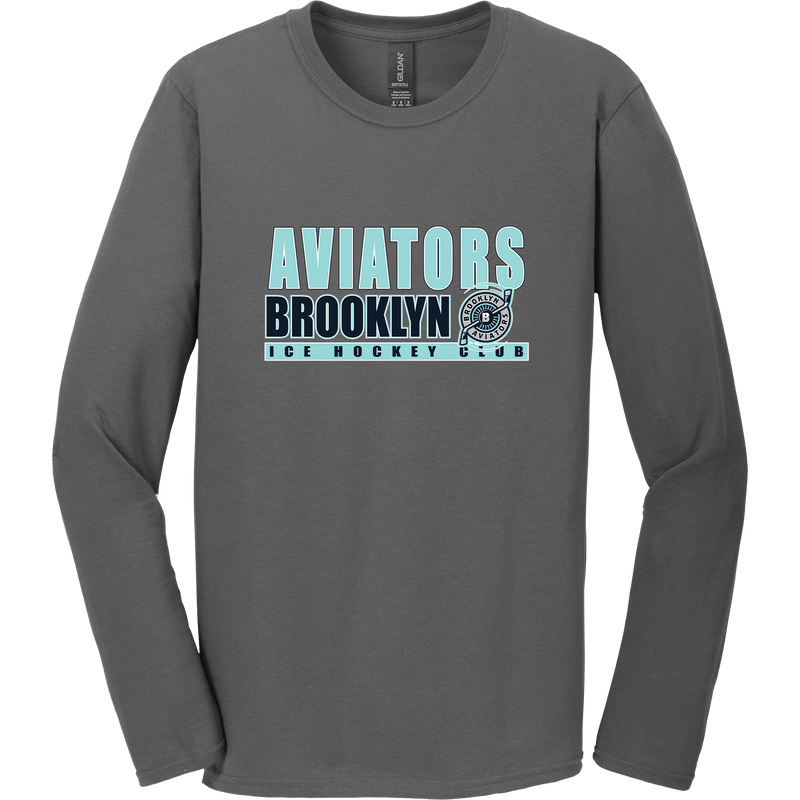 Brooklyn Aviators Softstyle Long Sleeve T-Shirt