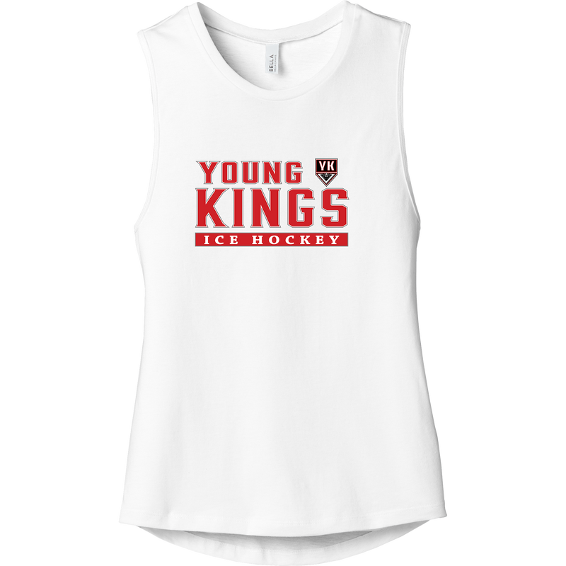 Young Kings Womens Jersey Muscle Tank