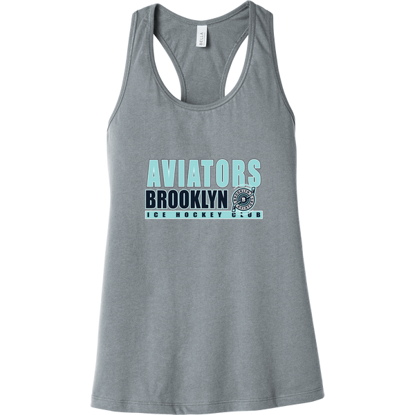 Brooklyn Aviators Womens Jersey Racerback Tank