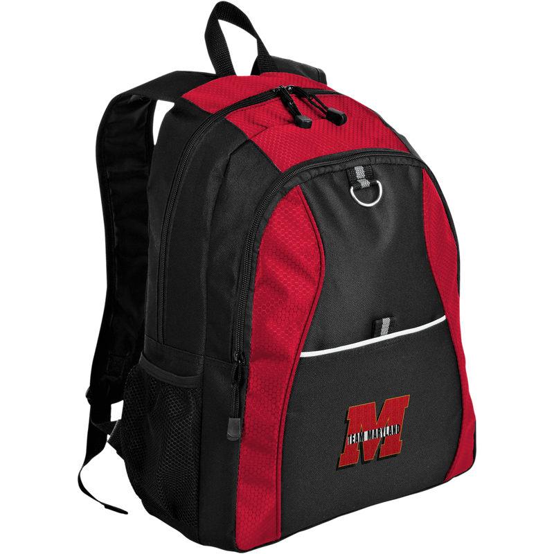 Team Maryland Contrast Honeycomb Backpack