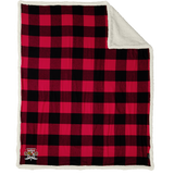 SOMD Lady Sabres Flannel Sherpa Blanket