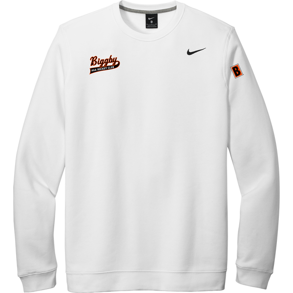 Biggby Coffee AAA Nike Club Fleece Crew