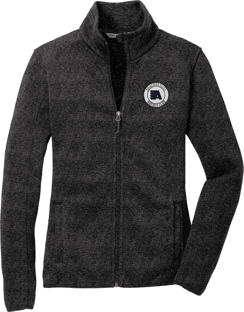 Aspen Aviators Ladies Sweater Fleece Jacket