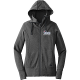 Secaucus Patriots New Era Ladies Tri-Blend Fleece Full-Zip Hoodie