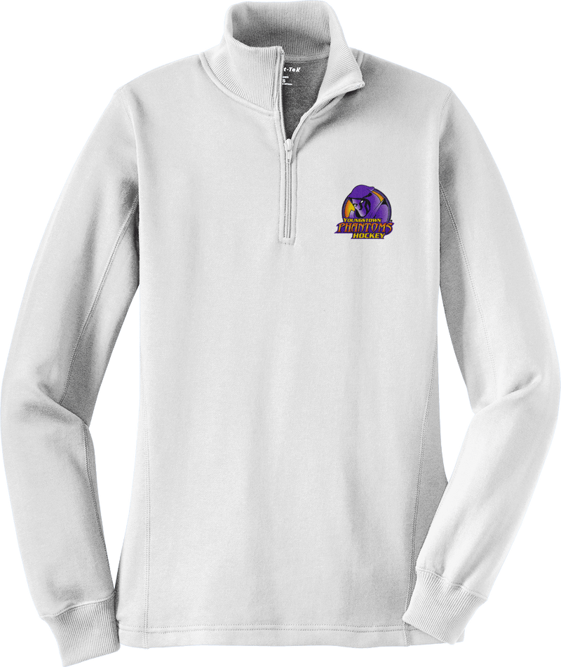 Youngstown Phantoms Ladies 1/4-Zip Sweatshirt