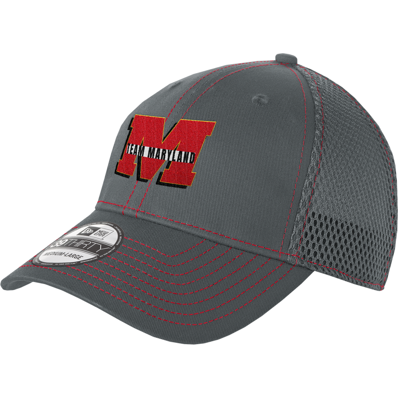 Team Maryland New Era Stretch Mesh Contrast Stitch Cap