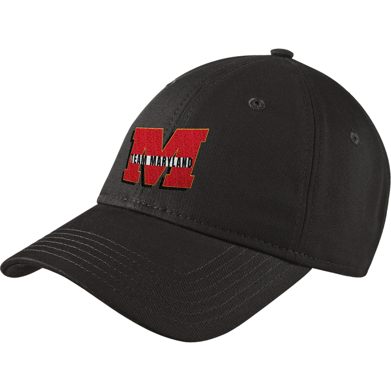 Team Maryland New Era Adjustable Unstructured Cap