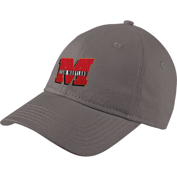 Team Maryland New Era Adjustable Unstructured Cap