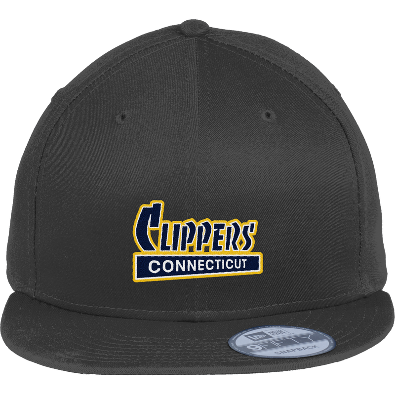 CT Clippers New Era Flat Bill Snapback Cap