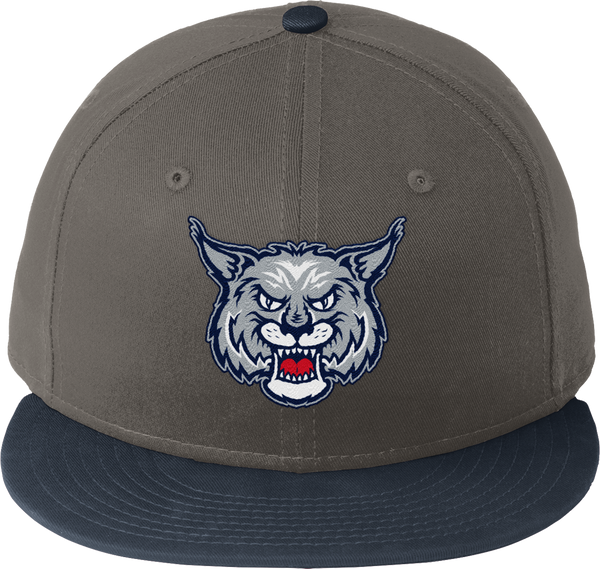 CT Bobcats New Era Flat Bill Snapback Cap