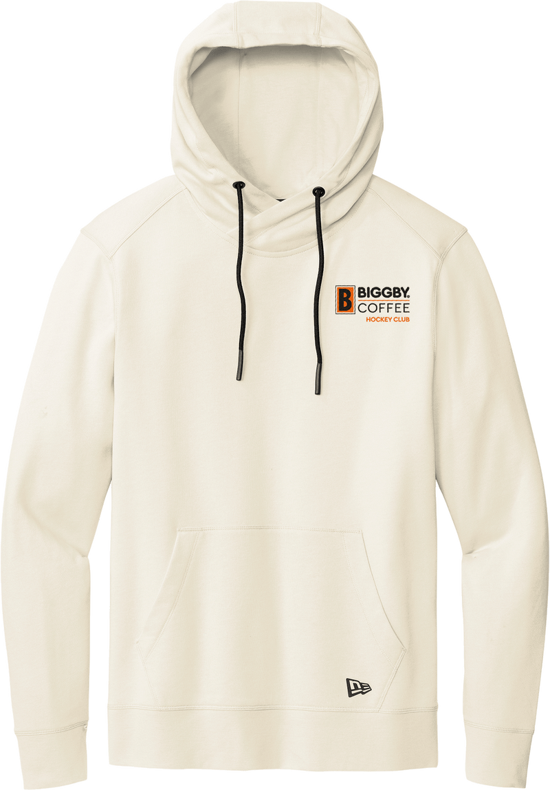 Biggby Coffee Hockey Club New Era Tri-Blend Fleece Pullover Hoodie