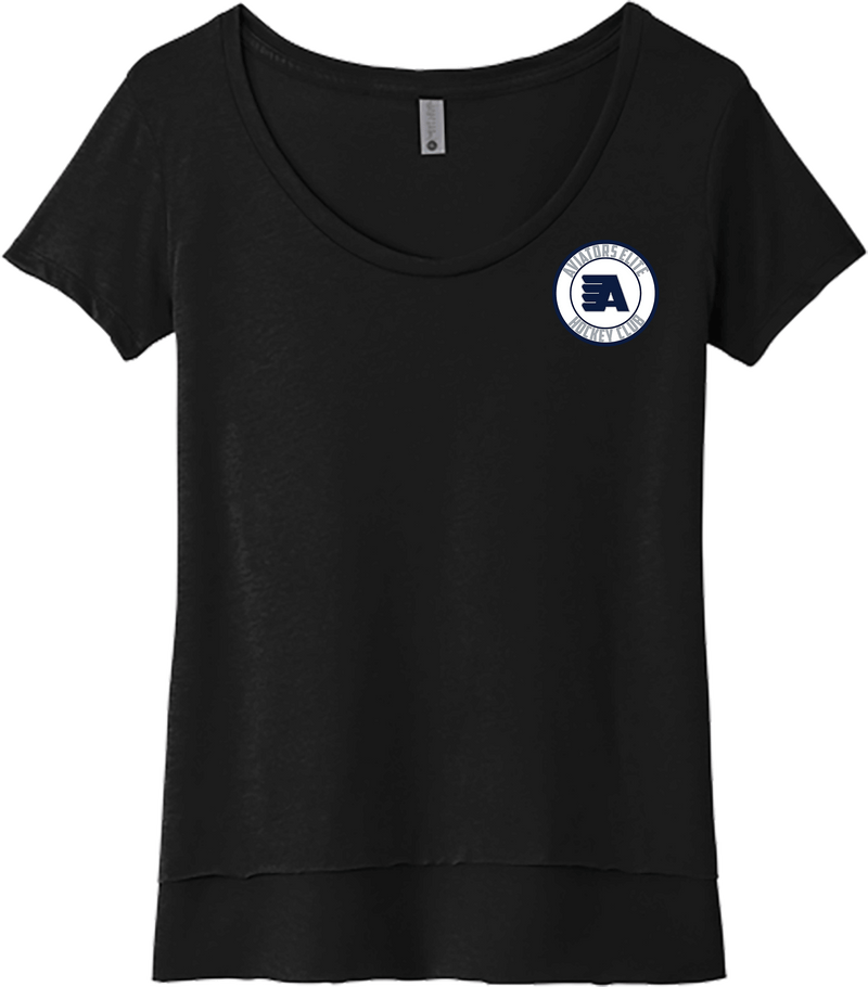 Aspen Aviators Womens Festival Scoop Neck Tee