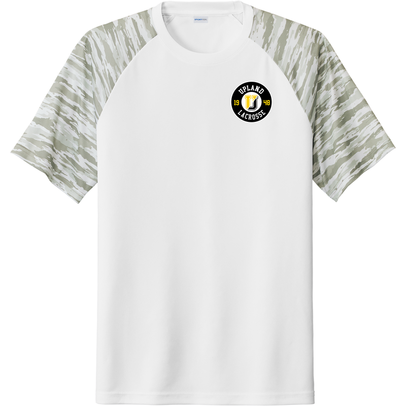 Upland Lacrosse Drift Camo Colorblock Tee