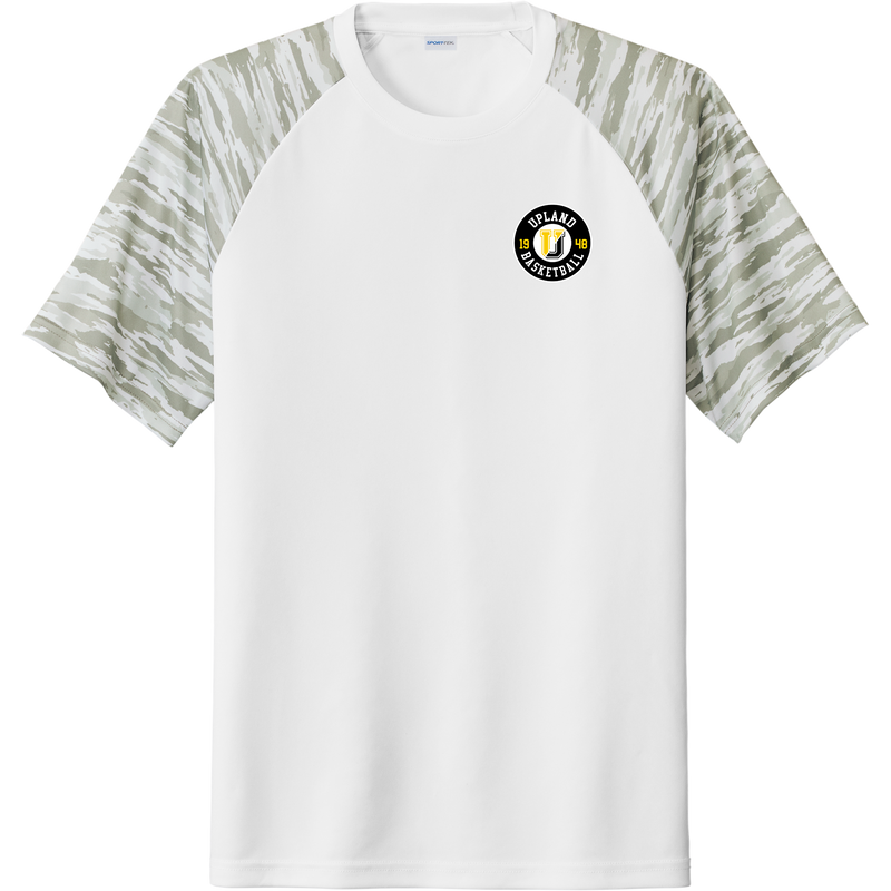 Upland Basketball Drift Camo Colorblock Tee