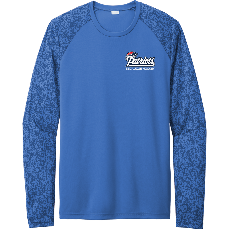 Secaucus Patriots Long Sleeve Digi Camo Tee