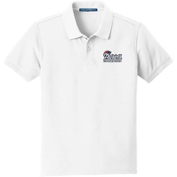 Secaucus Patriots Youth Core Classic Pique Polo