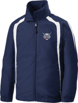 CT Bobcats Youth Colorblock Raglan Jacket